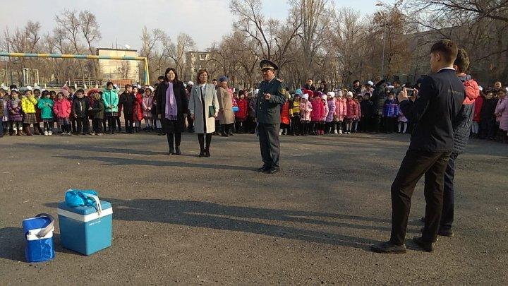 «Су тасқыны кезіндегі іс-әрекет»  қалалық сейсможаттығуын өткізу