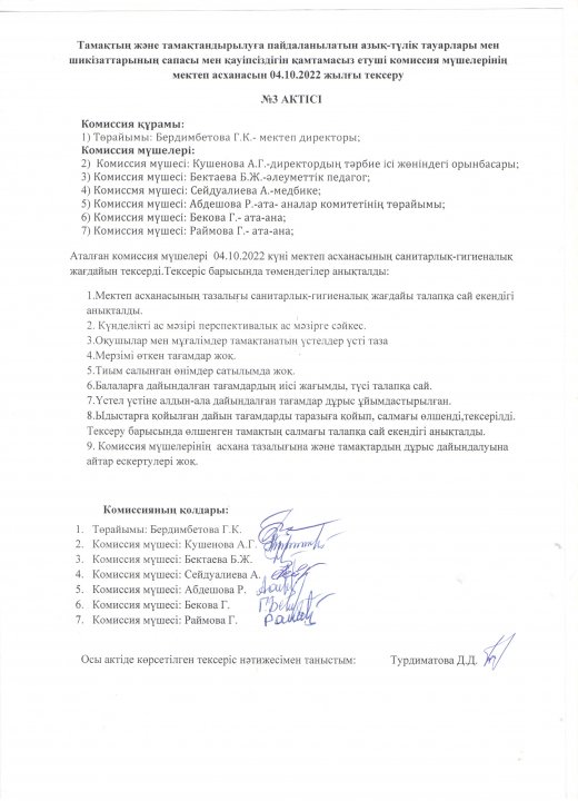№3 АКТ